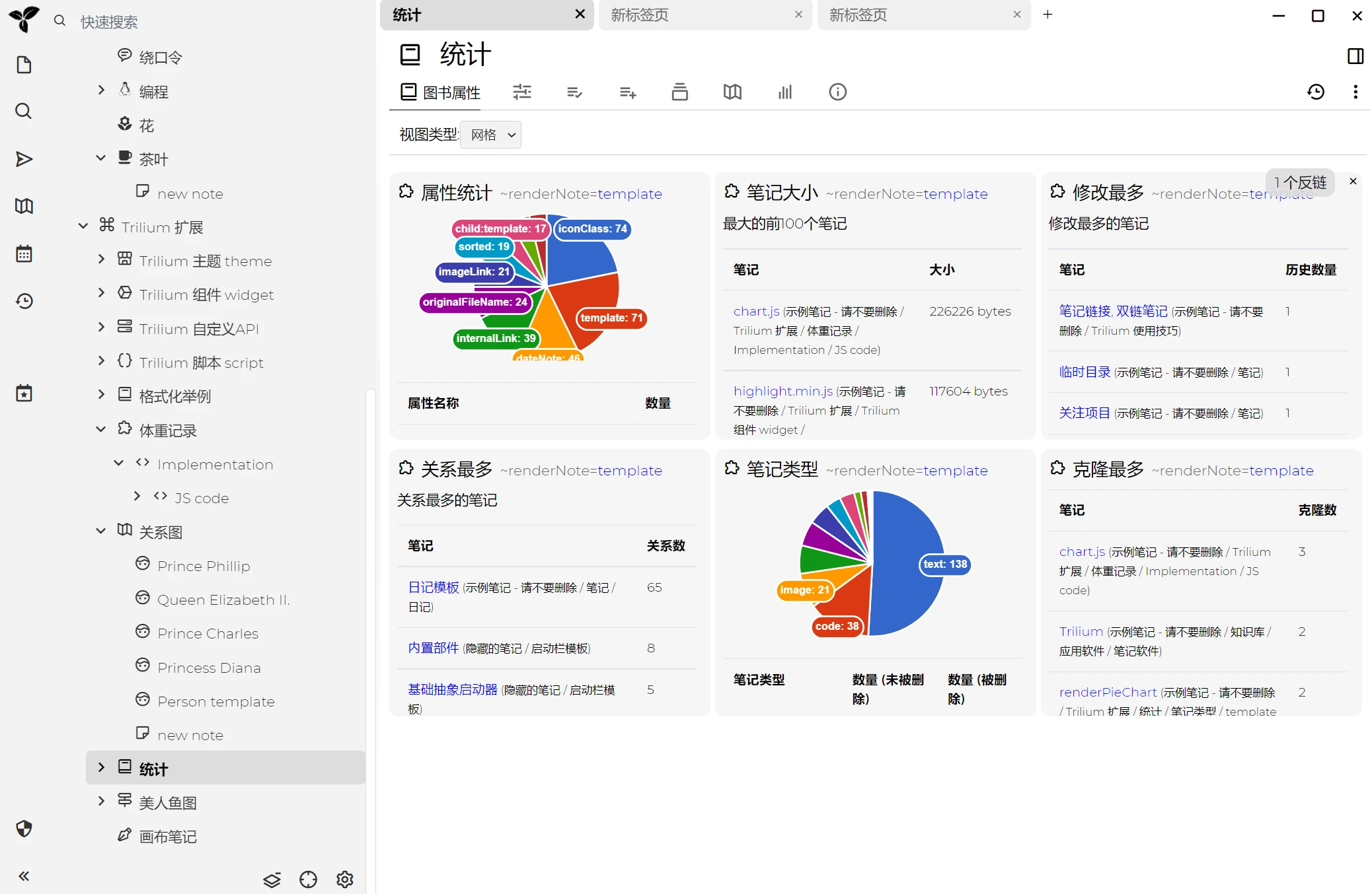 打造个人知识王国：Trilium Notes，一款支持10万条数据的笔记软件